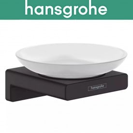 Мильниця Hansgrohe (art 41746670) з тримачем AddStoris, Чорний мат