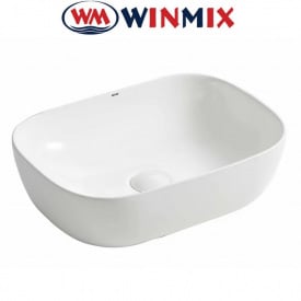 Раковина (умивальник) накладна Winmix Premium DIVERSE-0112 455*325*135mm (білий)