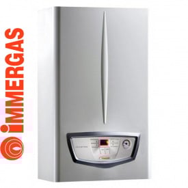Котел газовий турбований IMMERGAS Mini Eolo X 24 3E з трубою в комплекті (одноконтурний)