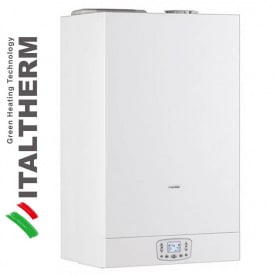 Котел газовий конденсаційний Italtherm Time Max 35 K (двоконтурний + труба)
