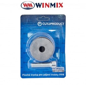 Насадка плоска для паяльника PPR труб 25mm, EP.WS025, Winmix Європродукт
