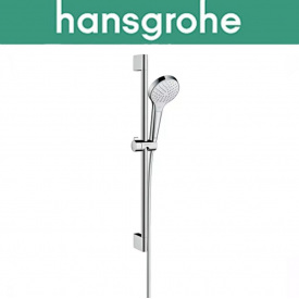 Душовий набір зі стійкою Hansgrohe (art 26562400) Croma Select S Vario 65 см, білий хром
