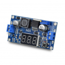 Модуль підвищувального перетворювача Atis OKY3498-4 з LED-вольтметром (301246)