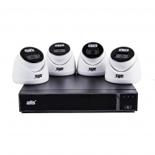 Комплект відеоспостереження Atis kit 4 int (302687)