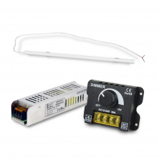 LED cветильник линейный FARADAY Electronics 450мм 10Вт 6500K Full Energy BGL1-12V60W 12В/5А/60Вт OKY3220 12В/24В3 DC Белый (2487683)