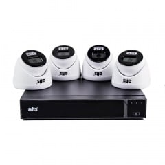 Комплект відеоспостереження Atis kit 4 int (302687) Обухів