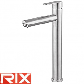 Змішувач для умивальника Rix Dax (Chr-001-A) High, SUS304 з нержавіючої сталі
