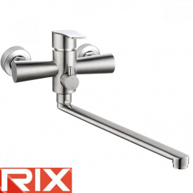 Змішувач для ванни довгий ніс Rix LUX-006 Euro, SUS304 з нержавіючої сталі