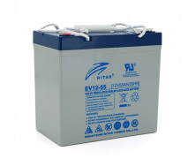 Тяговый аккумулятор Ritar EV12-55 12V 55Ah M5