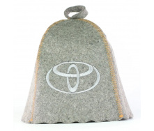 Банная шапка Luxyart Toyota One Size серый LR-960