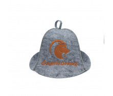 Шапка банная Luxyart Зодиак Козерог One Size Серый (XL-101)