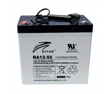 Аккумуляторная батарея Ritar RA12-55 12 В 55 A AGM для ибп