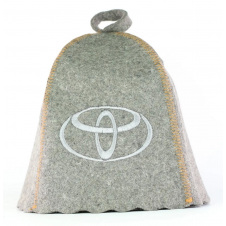 Банная шапка Luxyart Toyota One Size серый LR-960