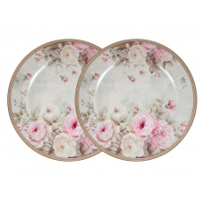 Набор тарелок из 2-х штук English rose 26 cm Lefard