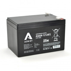 Аккумуляторная батарея AZBIST Super AGM ASAGM-12120F2 12V 12Ah Київ