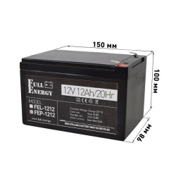 Аккумулятор Full Energy FEP-1212 12V 12AH Харьков