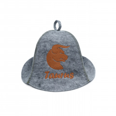 Шапка банная Luxyart Зодиак Телец One Size Серый (XL-112) Хмельницкий
