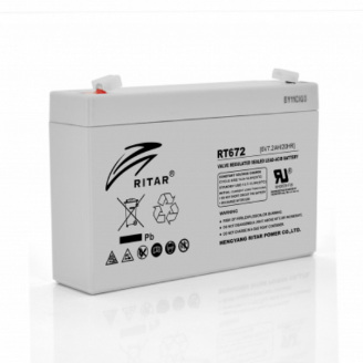 Аккумуляторная батарея AGM Ritar RT672 6V 7.2Ah