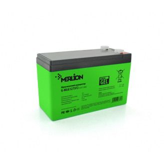 Аккумулятор мультигелевый AGM Merlion G-MLG1275F2 12V 7,5Ah