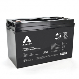 Аккумуляторная батарея AZBIST Super AGM ASAGM-121000M8 12V 100Ah
