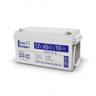 Аккумуляторная батарея GEL Full Energy FEL-1265 12V 65Ah
