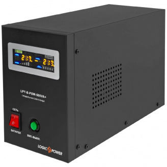 ИБП LogicPower LPY-B-PSW-500VA+ (350Вт) 5A/10A с правильной синусоидой 12В