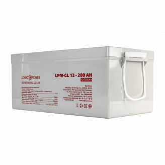 Аккумулятор гелевый LogicPower LPM-GL 12V - 280 Ah