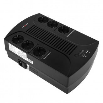 ИБП LogicPower LP 650VA-6PS (455Вт) линейно-интерактивный