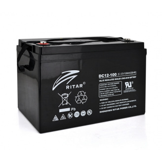 Аккумуляторная батарея CARBON Ritar DC12-100C 12V 100.0Ah