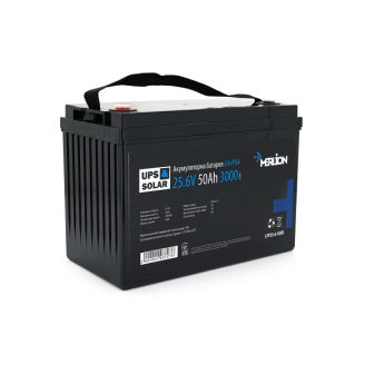 Аккумуляторная батарея Merlion LiFePO4 25.6V 50AH
