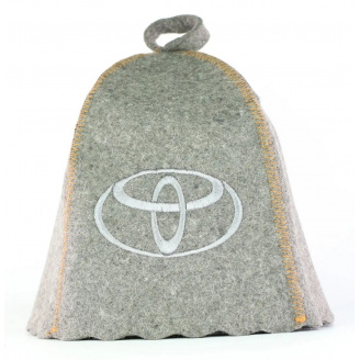 Банная шапка Luxyart Toyota One Size серый LR-960