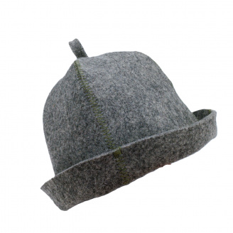 Банная шапка Luxyart One Size Серый (XL-322)