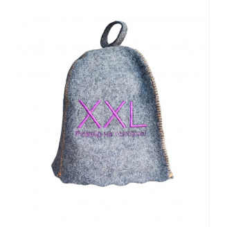 Банная шапка Luxyart XXL розмір не головне One size серый (LA-894)
