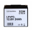 Аккумулятор LiFePO4 XON PowerBattery 12.8V 24Ah Черный (XBLFPW12024B 3121) Київ