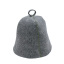 Банная шапка Luxyart One Size Серый (XL-322) Львів