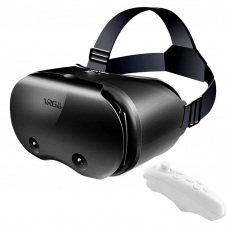 Очки шлем виртуальной реальности с аэромышкой VRG Pro X7 5-7" Black (451267028)