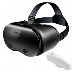 Очки шлем виртуальной реальности с аэромышкой VRG Pro X7 5-7" Black (451267028) Петрове