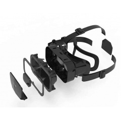 Очки-шлем виртуальной реальности Shinecon VR SC-G10 Black Дніпро