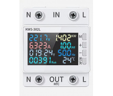 Счетчик электроэнергии однофазный Occkic KWS-302 WiFi 170-300 Вт Белый hub_f3fuvv