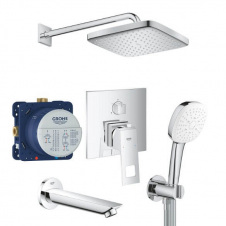Душевая система з термостатом Grohe Eurocube UA26417SC0L