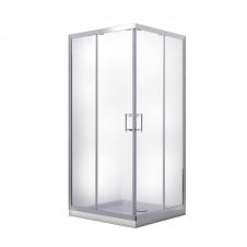 Душова кабіна Besco Modern 90x90x185, скло mrozone (MK-90-185-M)