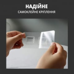Диспенсер для сыпучих продуктов No Brand 1500 мл Бело-прозрачный (DSPNSK-0724) Харьков