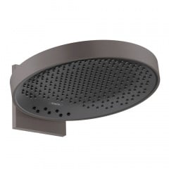 Верхній душ Hansgrohe Rainfinity 360 3jet круглий зі стінним з’єднувачем, чорний матовий хром (26234340) Ровно