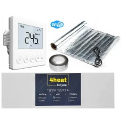 Комплект теплої підлоги 4Heat AlumKit WiFi-3.5 + терморегулятор AE-X Черкассы