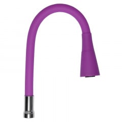 Излив силиконовый Zerix SPS-02 ZX3043 Фиолетовый Киев