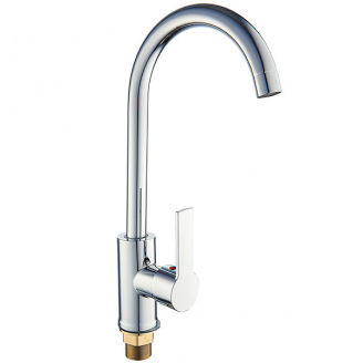 Змішувач для кухні G-Ferro Maria-011 без підведення Хром GF1303