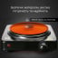Плита электрическая одноконфорочная No Brand 1000 Вт Черный (RSONIC-BLK-0343) Киев