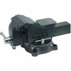 Тиски слесарные поворотные Yato 150мм (YT-6503) Золотоноша