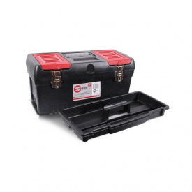 Ящик для инструментов с металлическими замками 19 483*242*240мм Intertool BX-1019