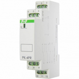Проміжне реле F&F PK-4PR-24V 24В 2х8 А